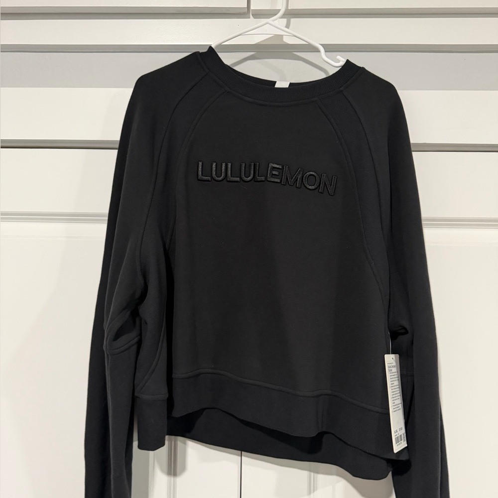 lululemon athletica Black Sweatshirt